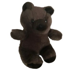 Greek Dark Stuffed Plush Teddy Bear ASI 62960 10”